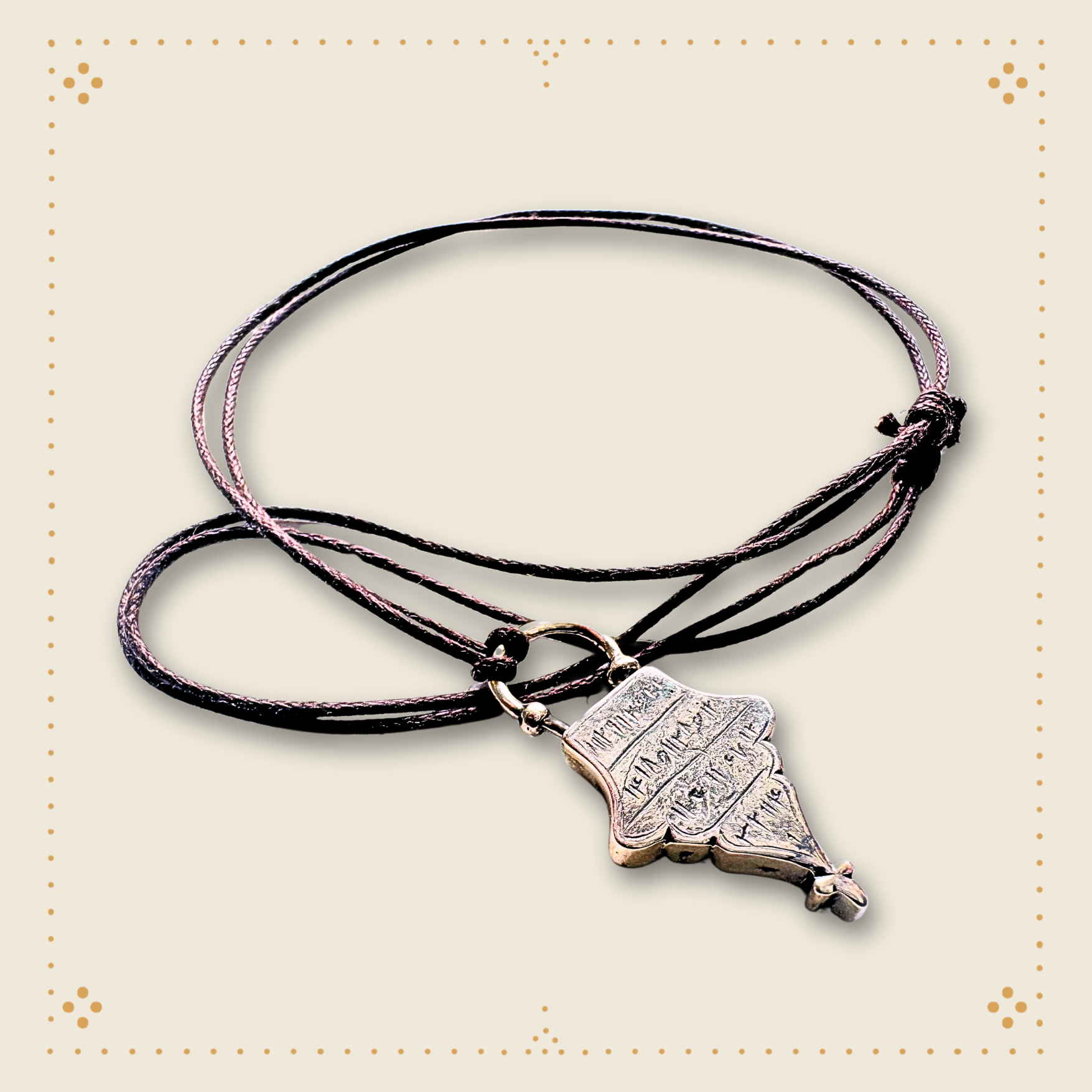 THE PERSIAN LOCK NECKLACE