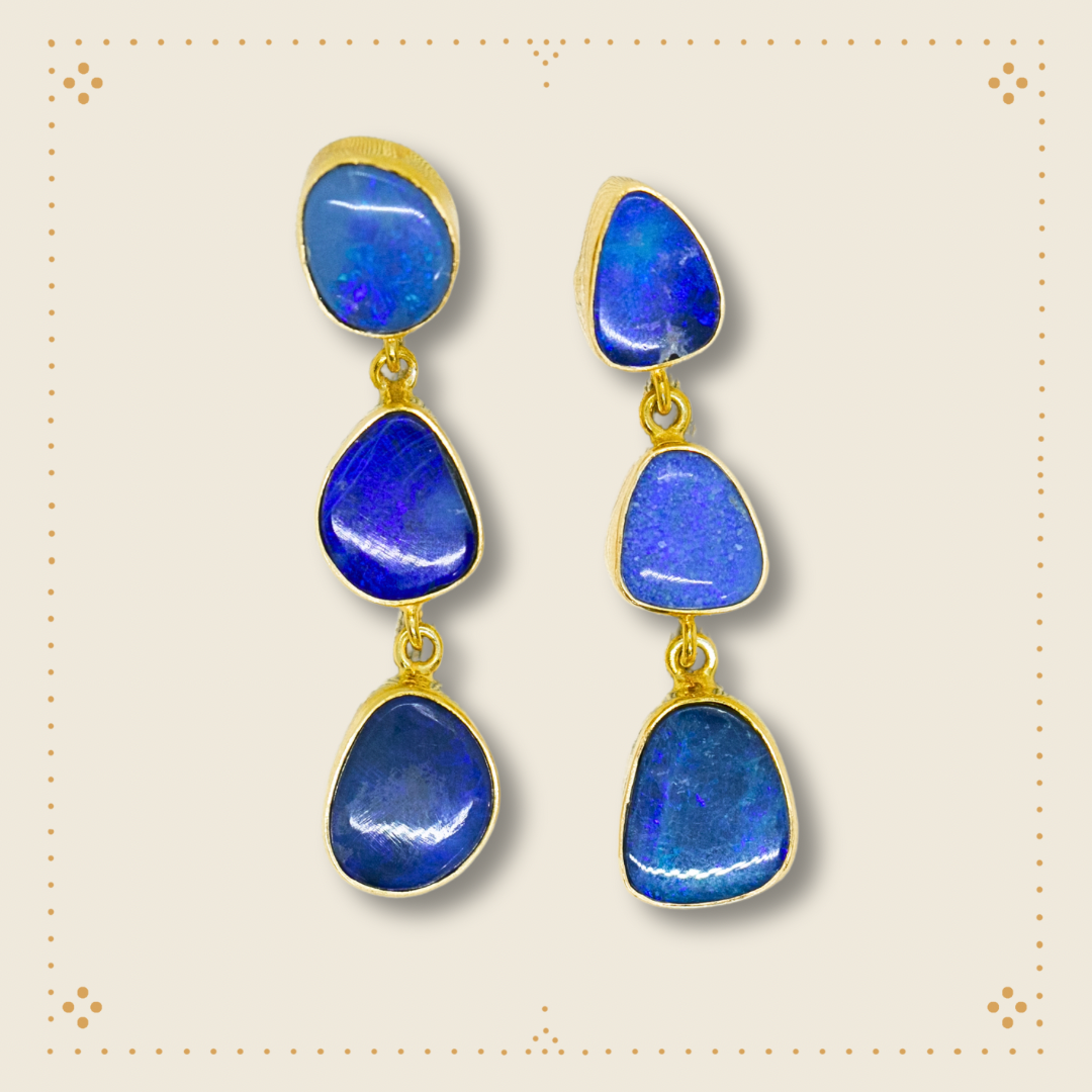 AUSTRALIAN BLUE OPAL DROPS