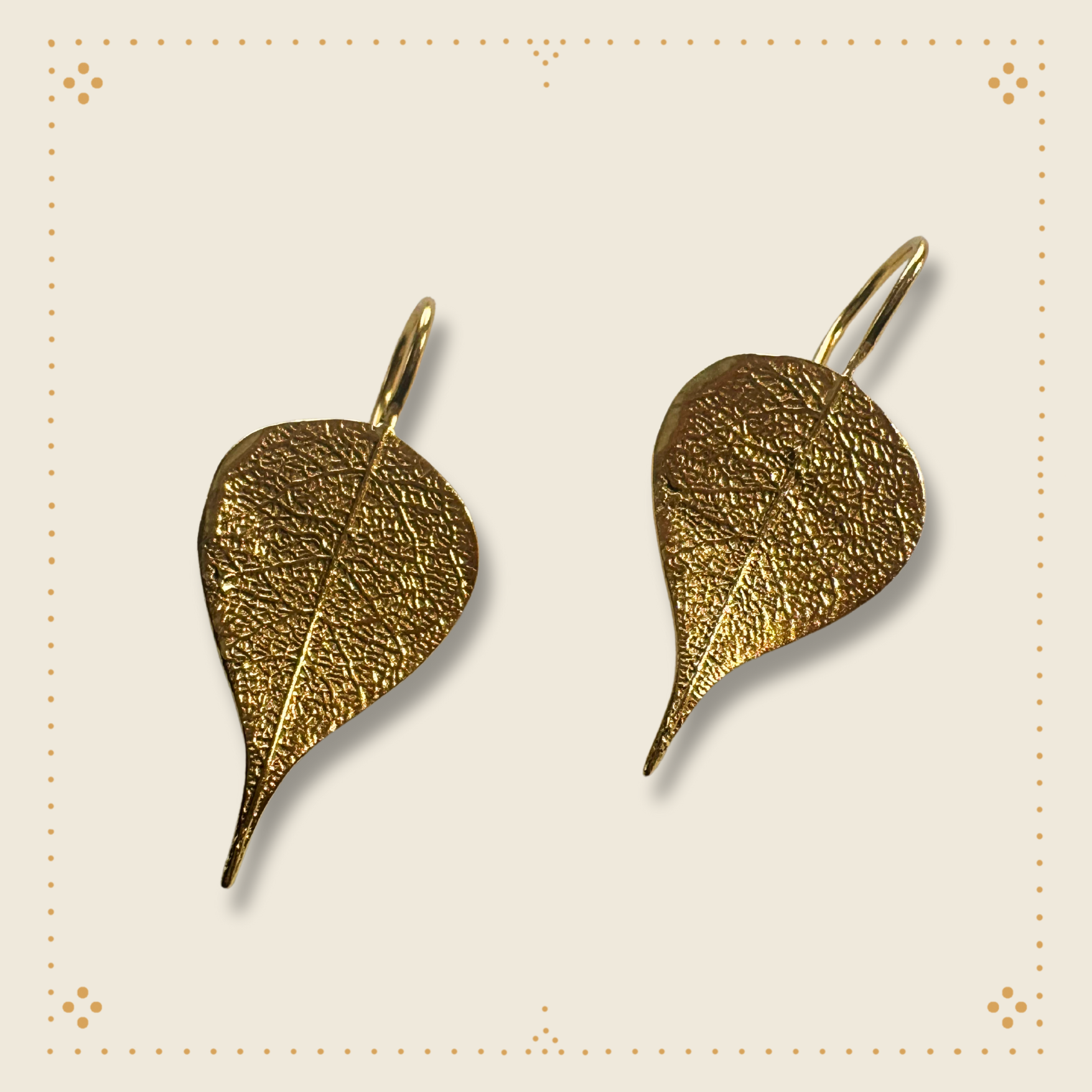 BODHI LEAF EARRINGS