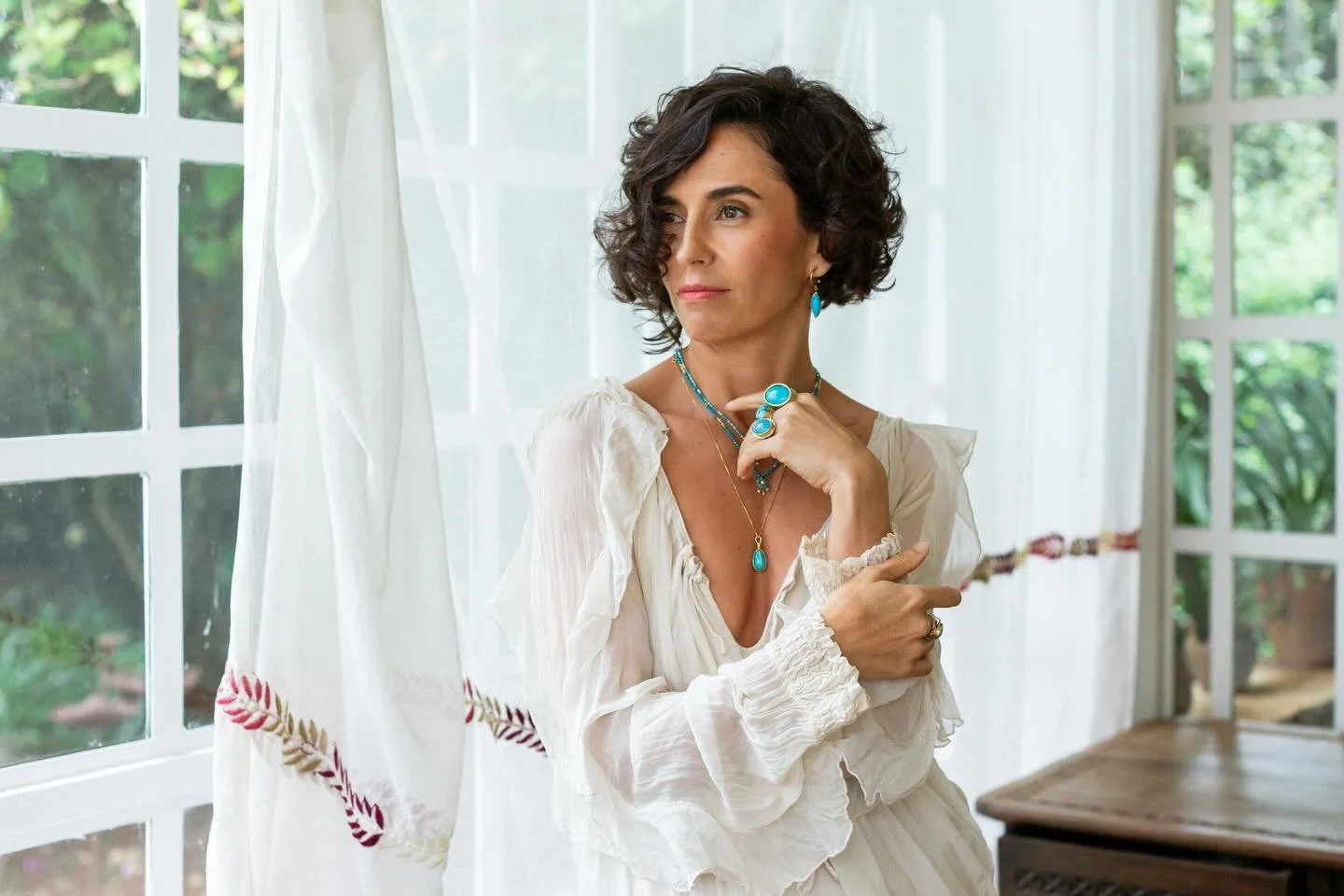 Sally will be at the Peponi Hotel in Lamu on the 24th and 29th December showing her remarkable Bespoke Collection. These designs include rare and ancient amulets, gold and precious stones - inspired by history, mythology, ancient cultures and remarka