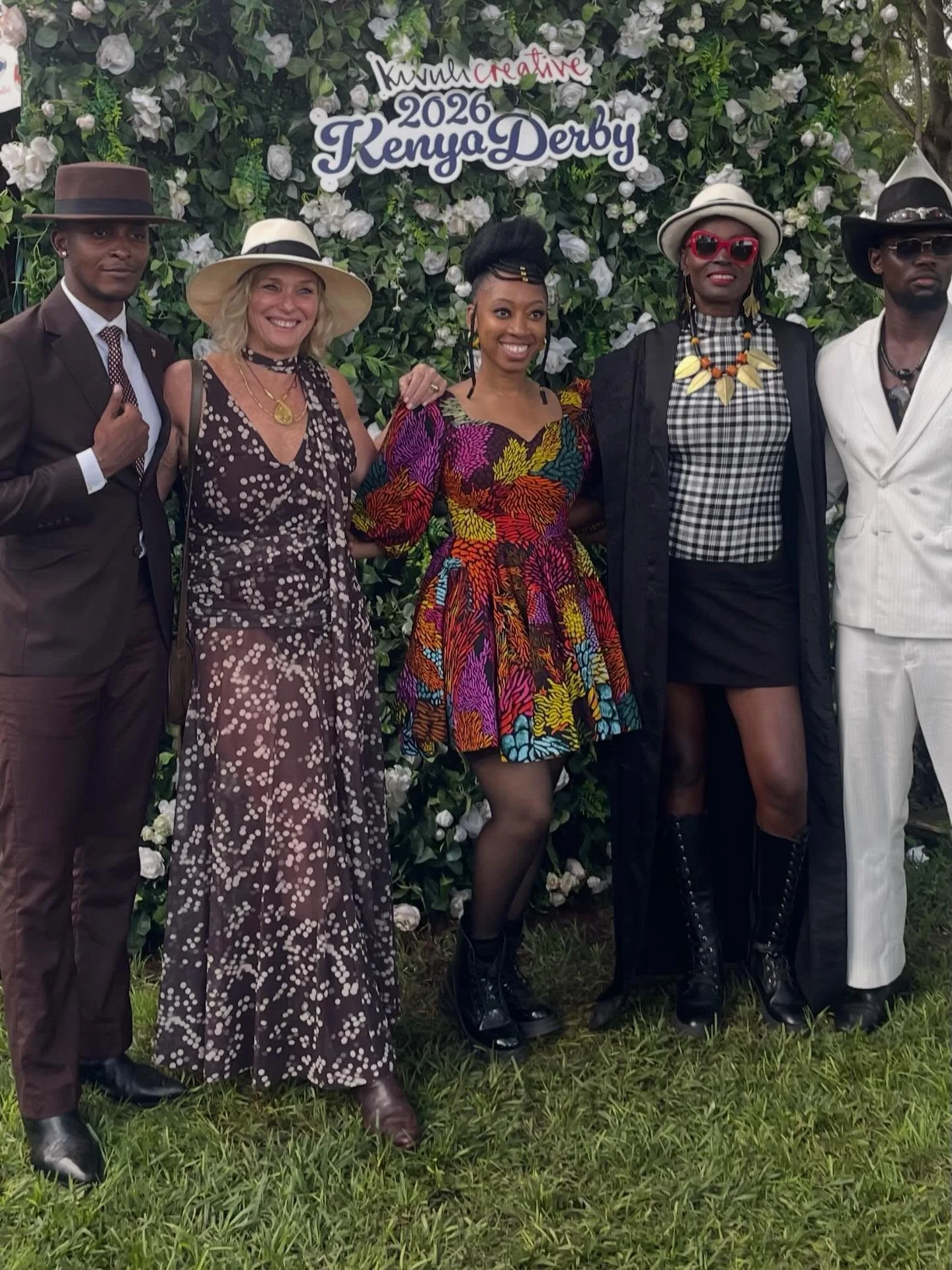 Really fun to be asked to be a  judge at the Kenya Derby for the best dressed people . Here are some of the winners and runner ups . So many beautiful people enjoying dressing well for this great event . @jockeyclubkenya