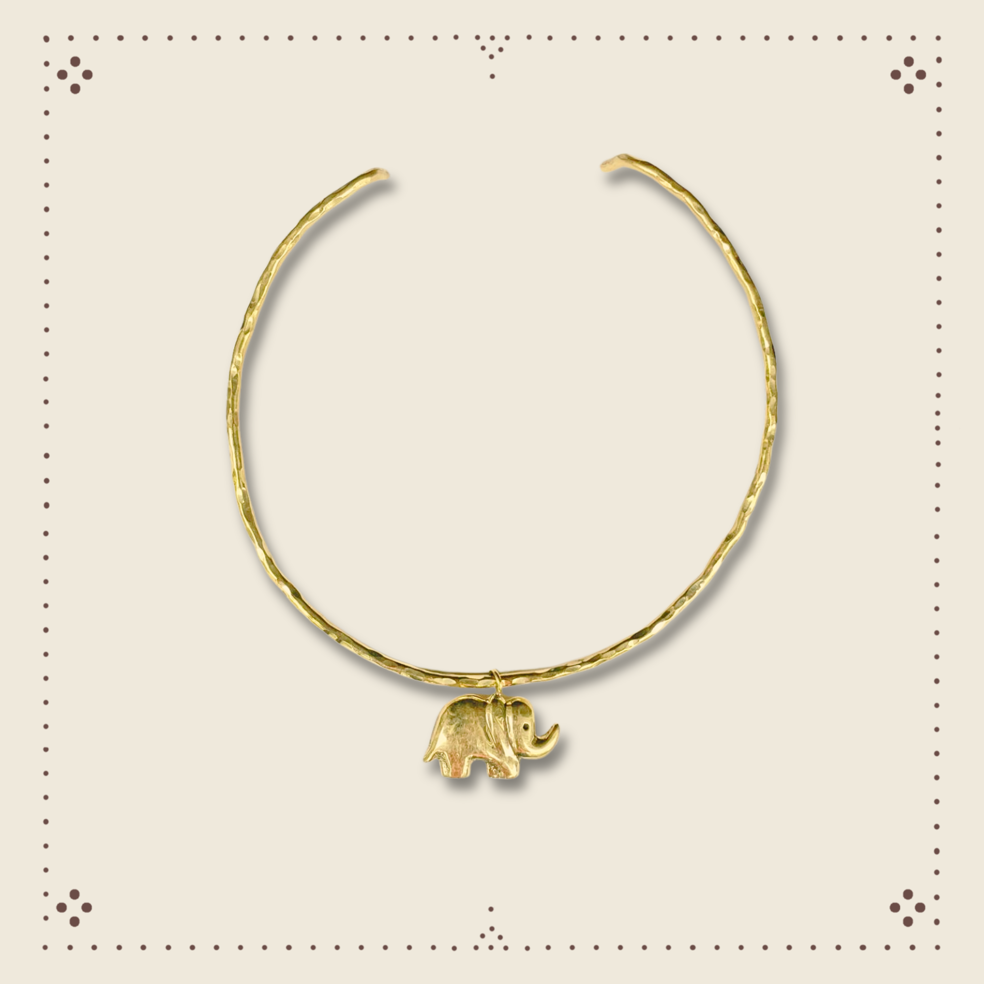 ELEPHANT TALISMAN TORQUE