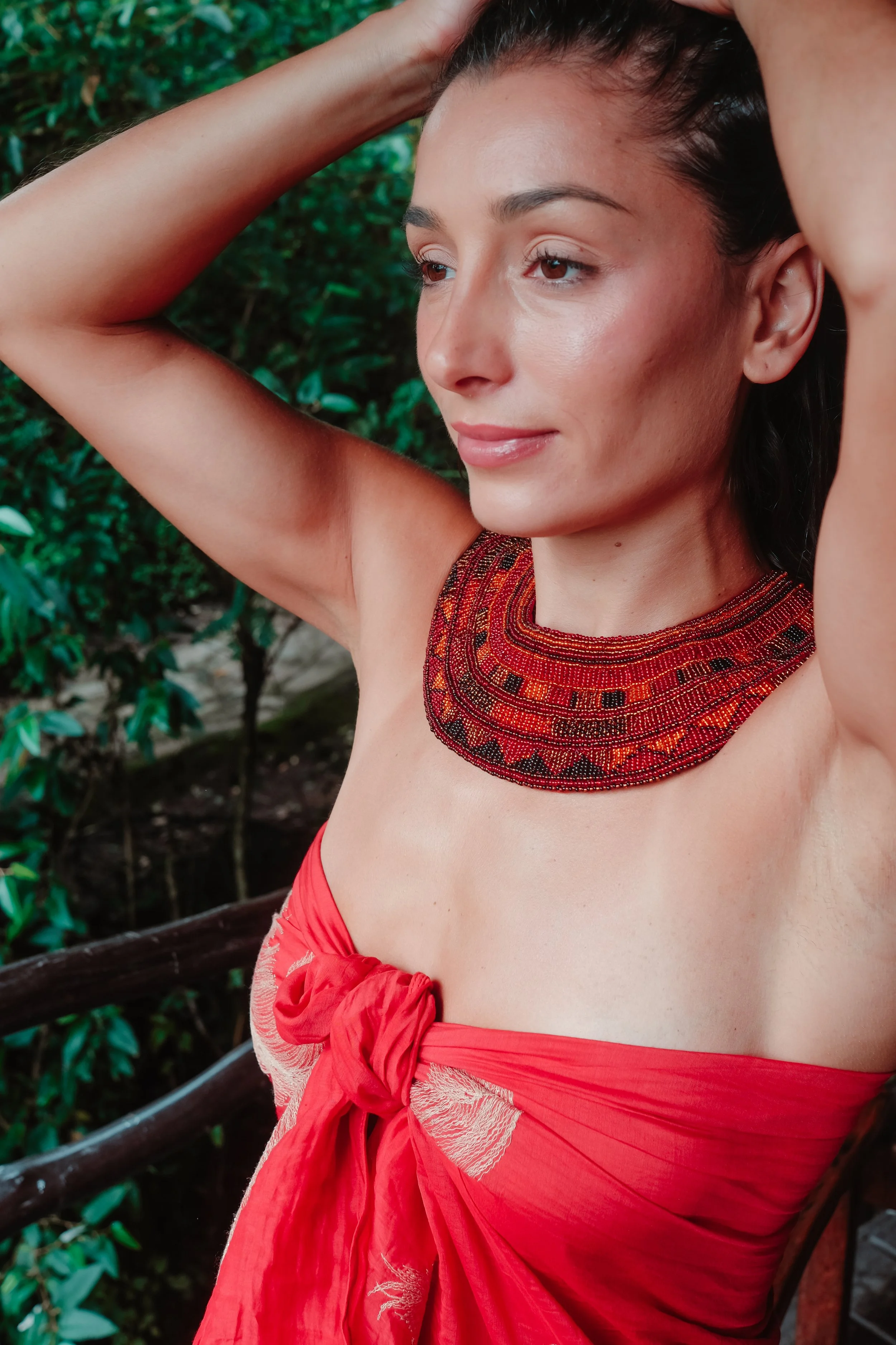 MAASAI BEADED COLLAR