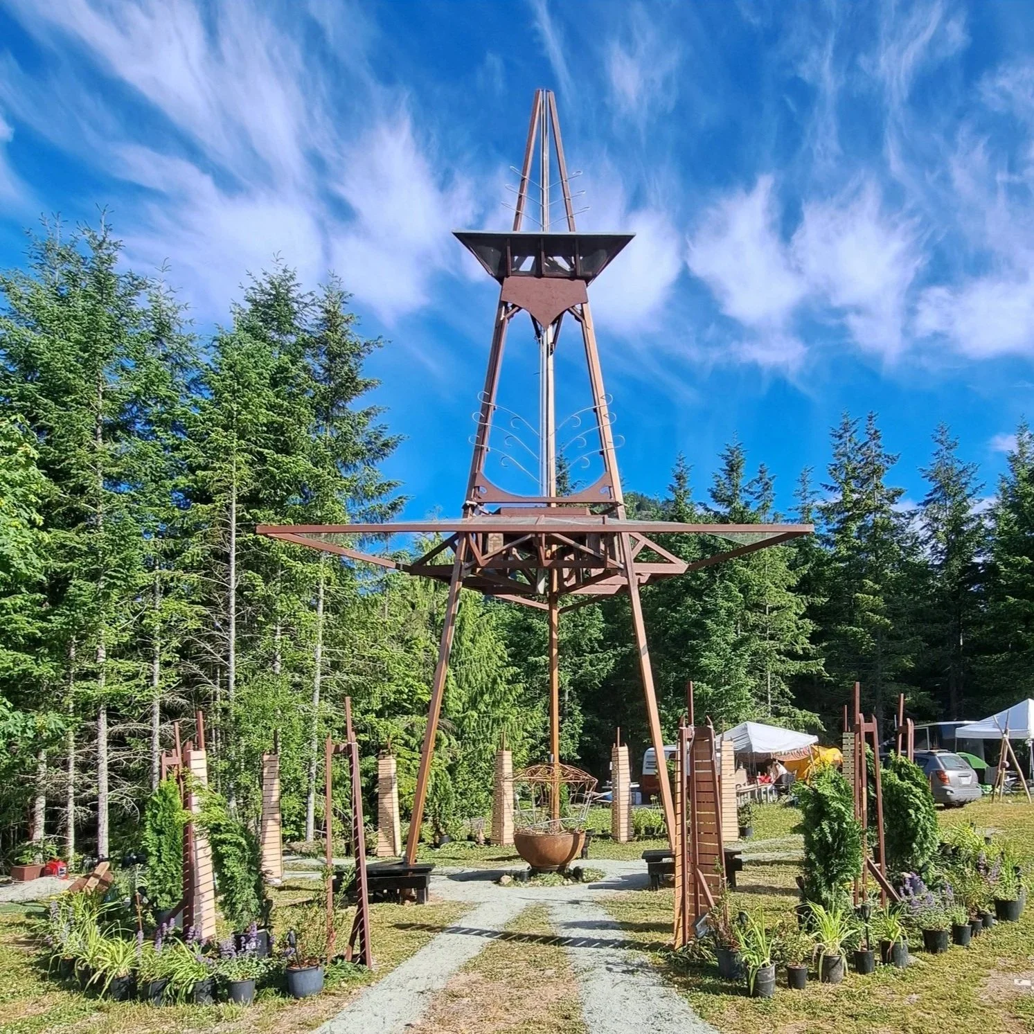 Regional Burning Man Temple - not my design & I was not project lead - I did however contribute ~369 hours of every skill I could