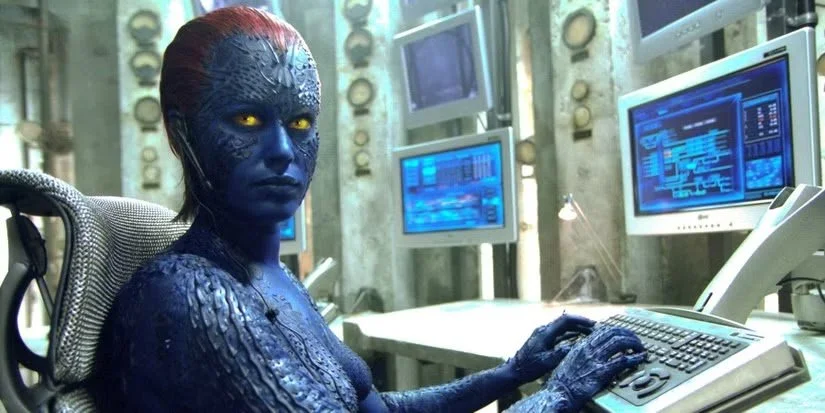 X-Men 2 (2003)
TheRingLord made machine made welded stainless chainmail coverings for chairs in the lair control room. Mystique sat on it. We made 8 chairs and 1 is shown.