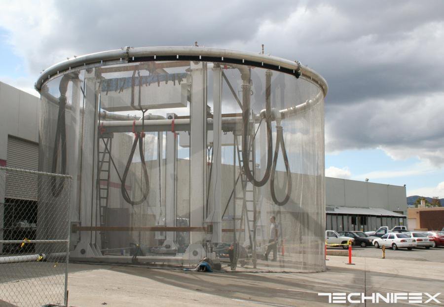 Galaxy Casino, Macau China - HUGE ~20 MILLION RING Chainmail Curtain for water feature
TheRingLord worked with Technifex and MailleTec.com to produce this HUGE curtain used in a water feature. 

In terms of square footage and number of rings, this is