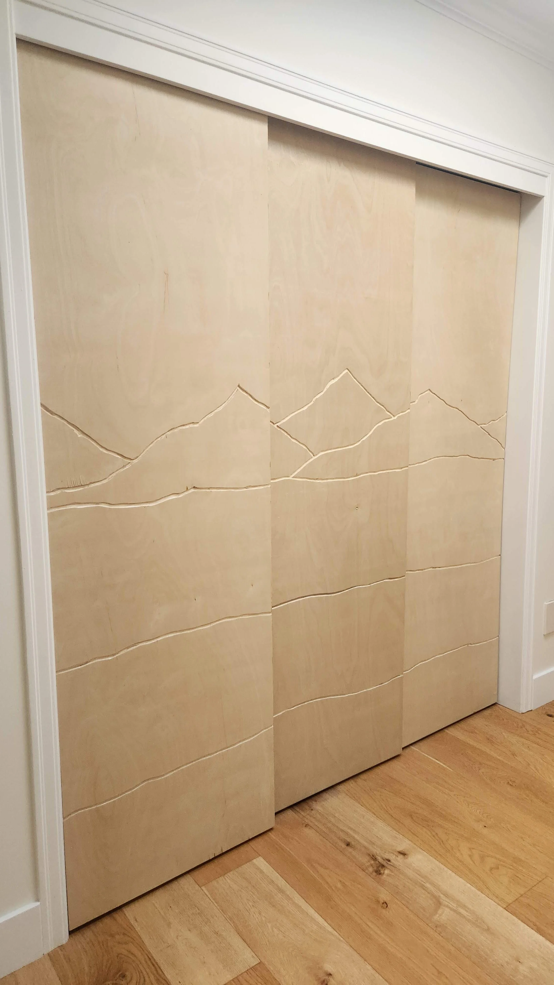 Carved Closet Doors