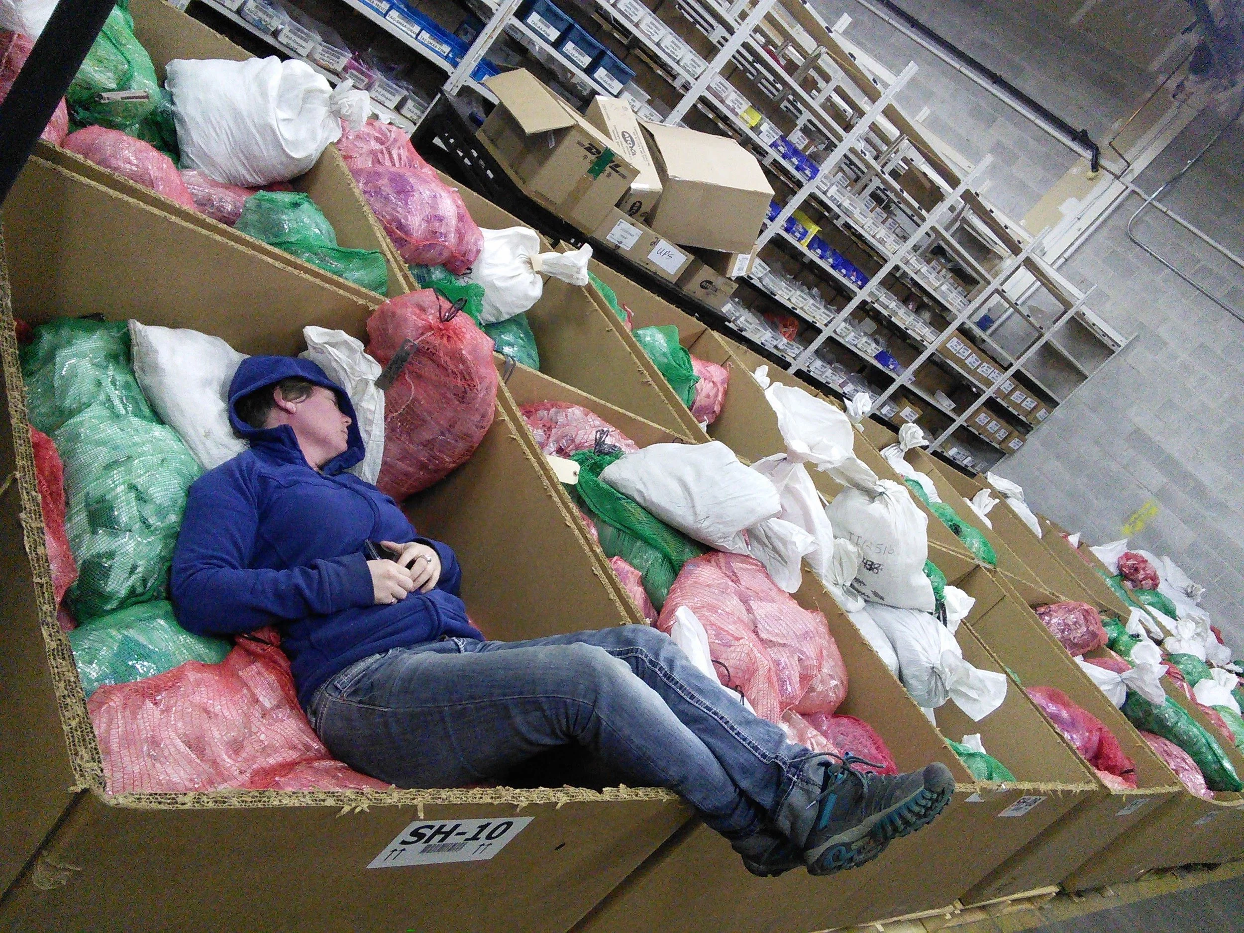 Overstock Bin