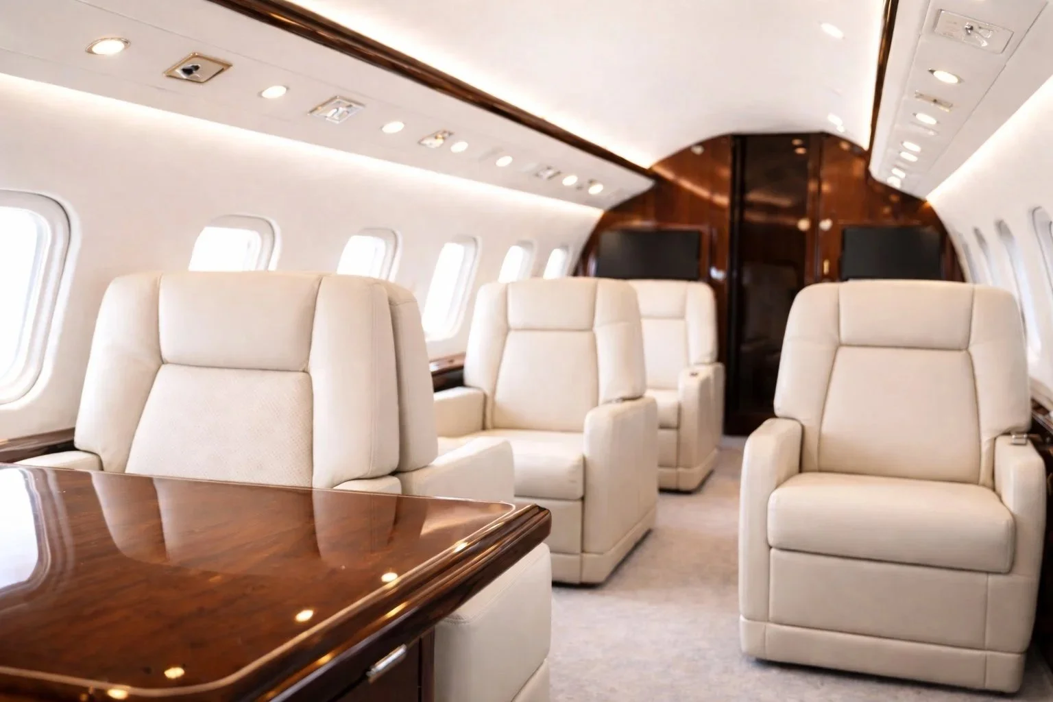 private jet interior detailing dallas