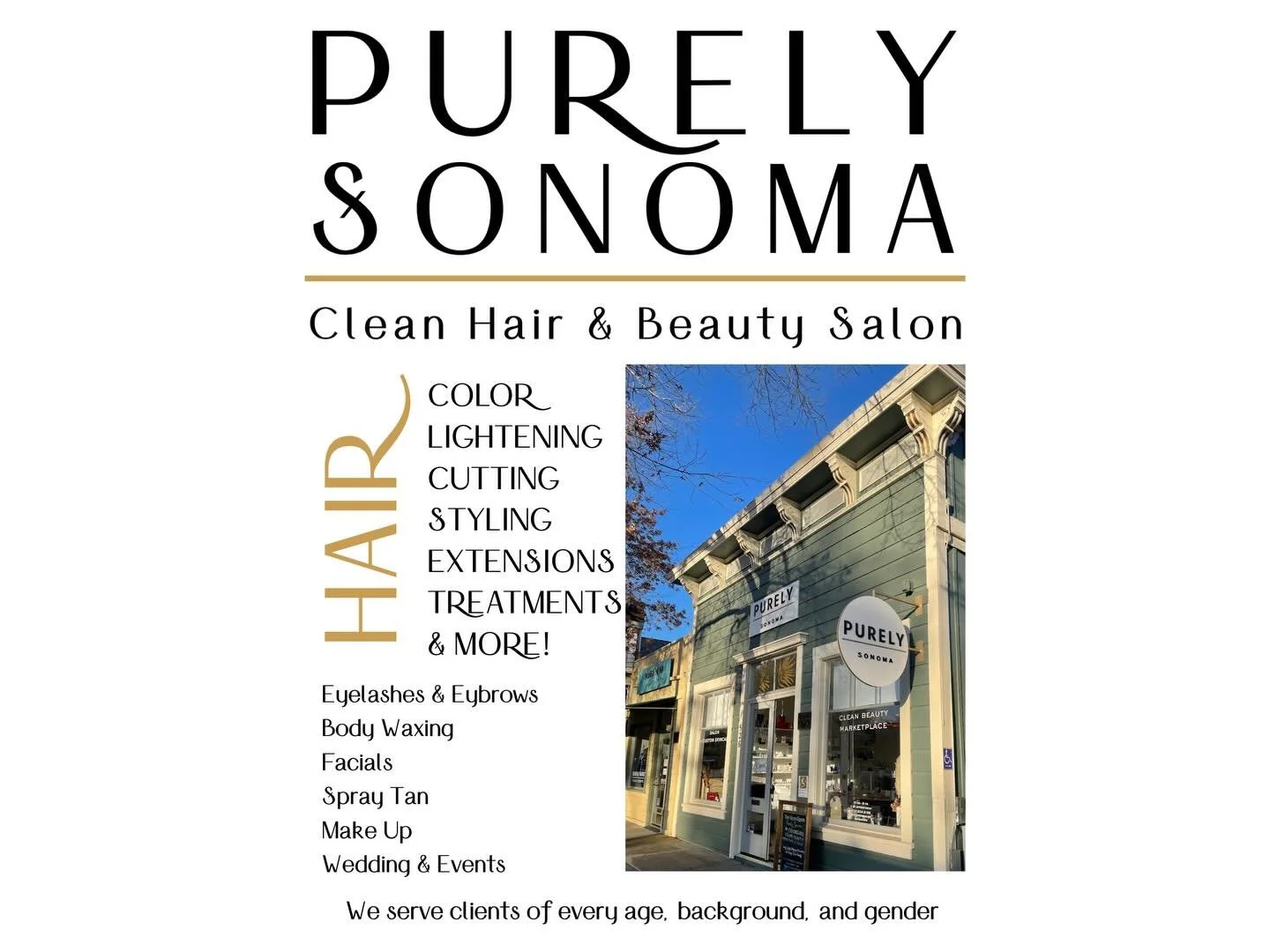 Would you change your hairdresser if you knew you could achieve bold colors, bright blonds and sultry browns, using clean ingredients and saving you from exposure to harsh chemicals?