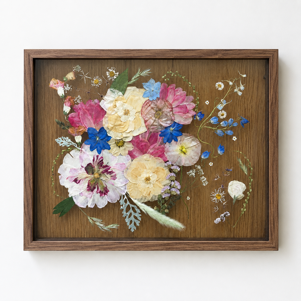 wood frame custom flower pressing bouquet forever sonoma ca.png