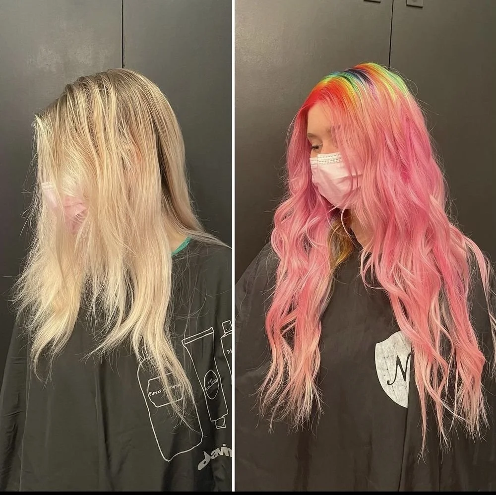 PURLEY SONOMA before and after hair color including Is Clinical from France.jpg