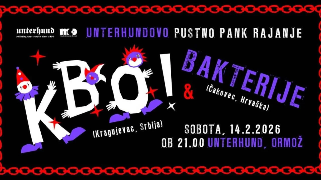 Pustni koncert KBO! + BAKTERIJE