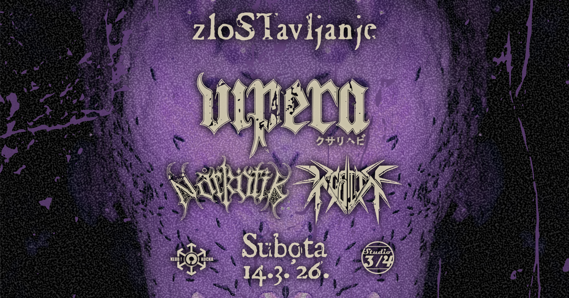 14.3. KLUB KOCKA  VIPERA/NARKÖTIK/KOSTIK
