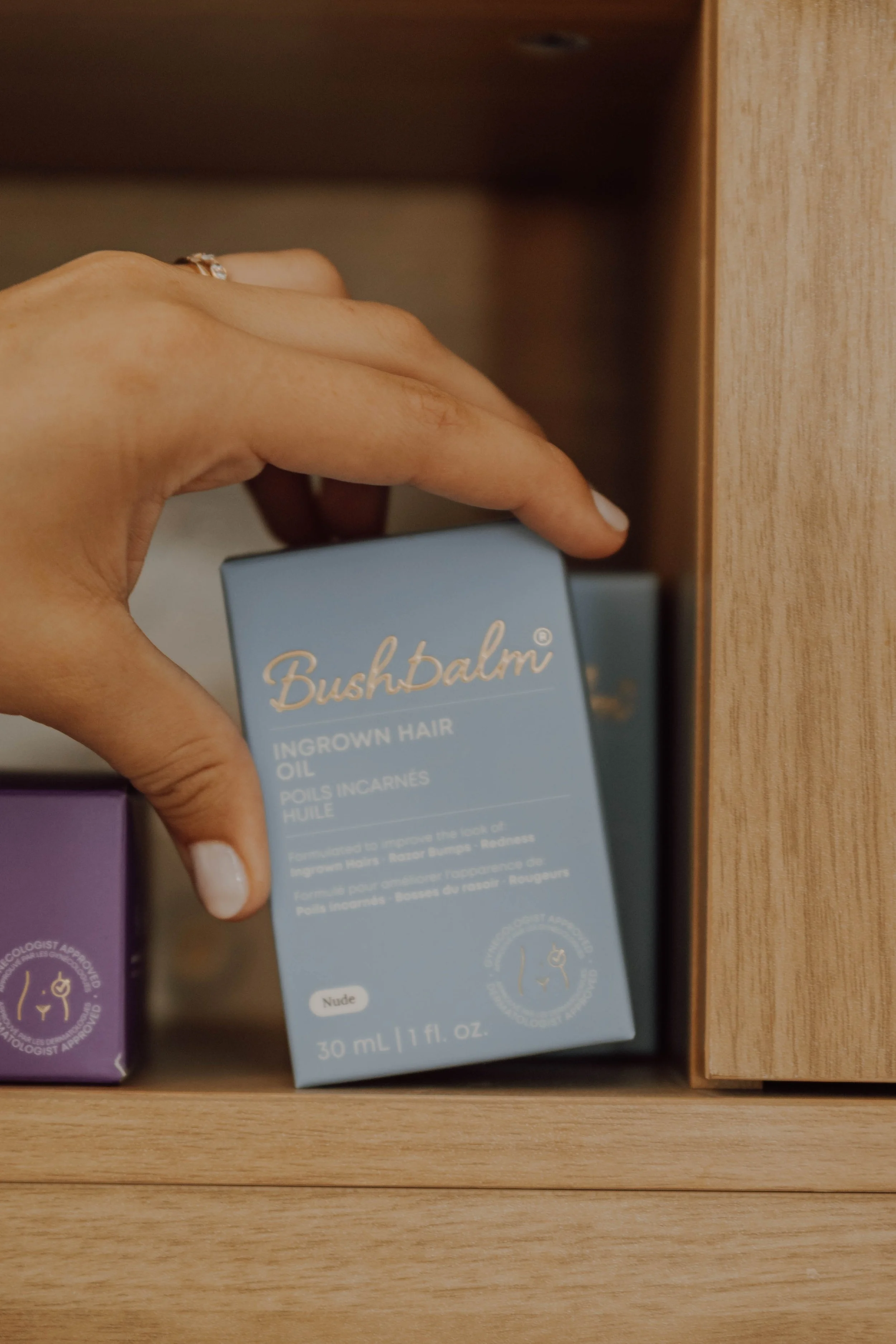 Picking out a new ingrown care serum