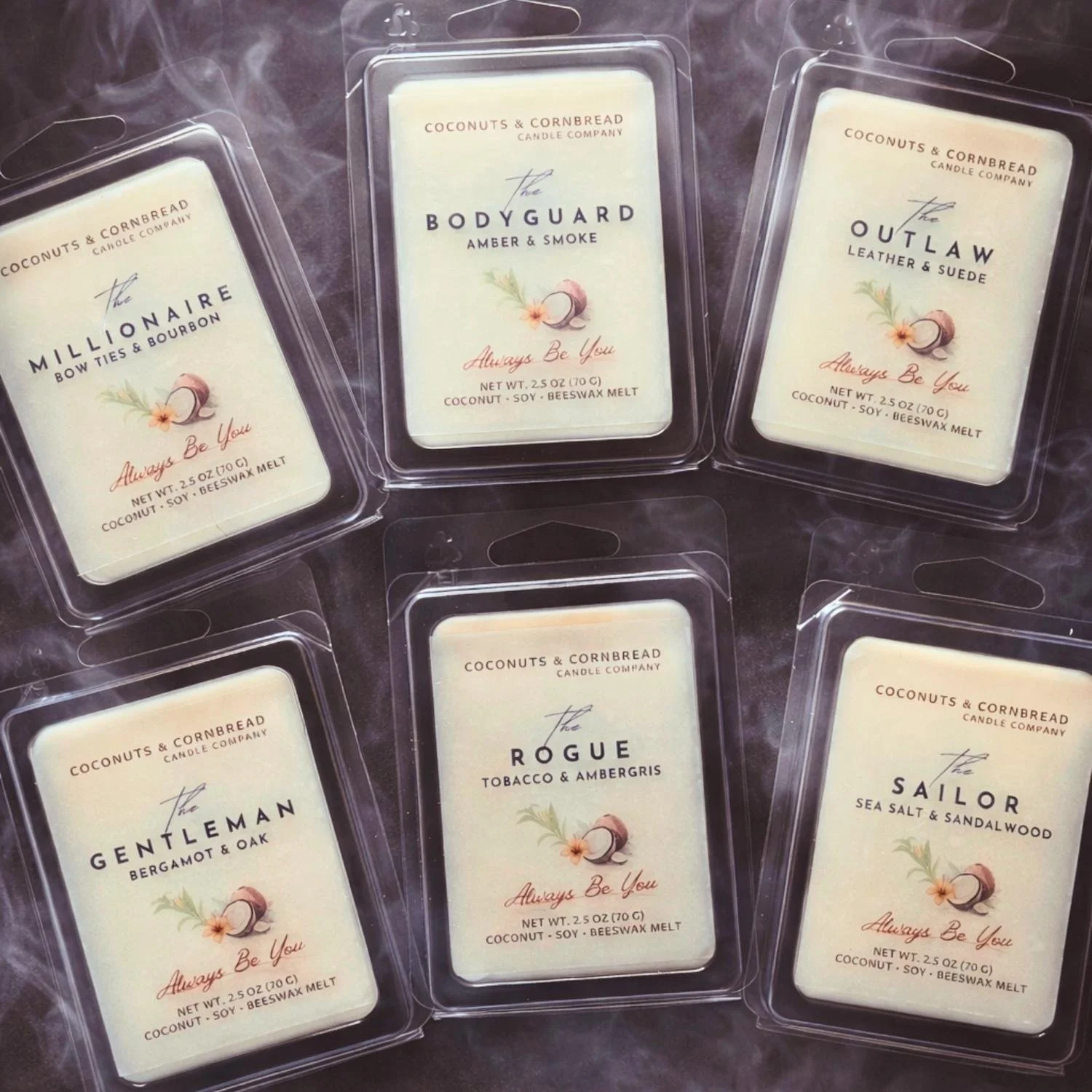 For Him - Men's Collection Wax Melts- Choose Scent