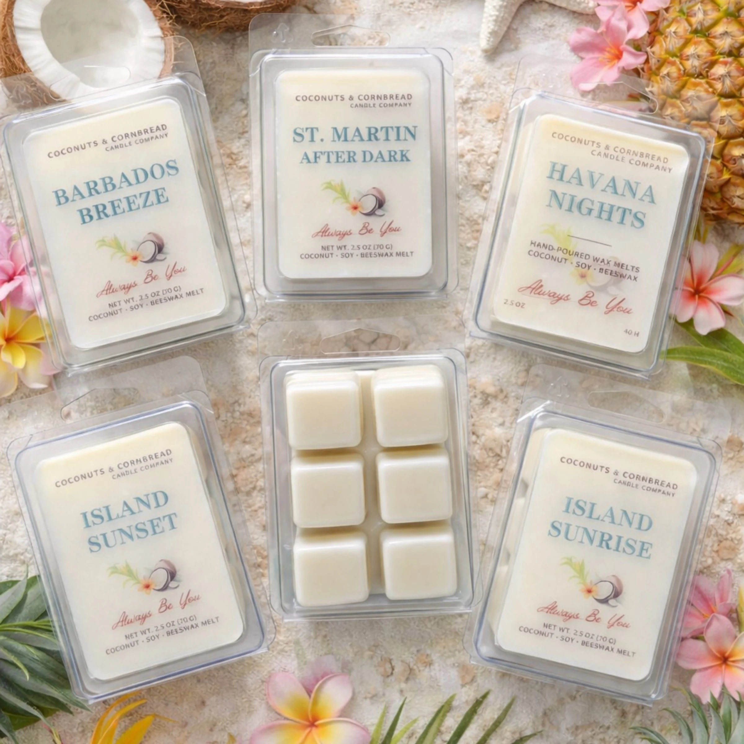 Coconuts Collection Wax Melts - Choose Scent