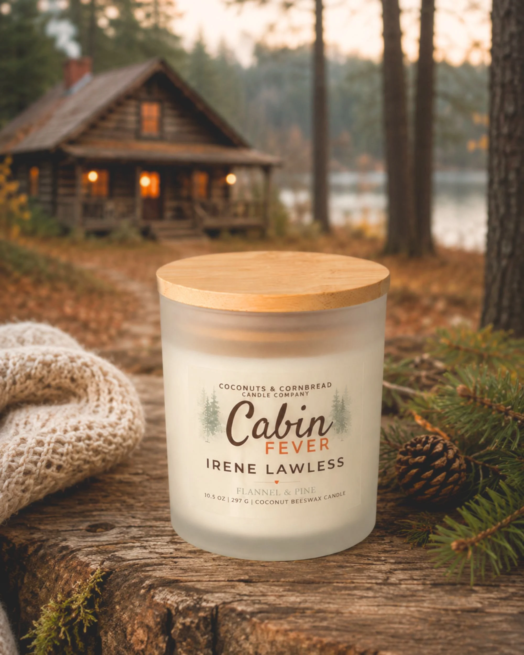 Cabin Fever - Flannel & Pine Candle