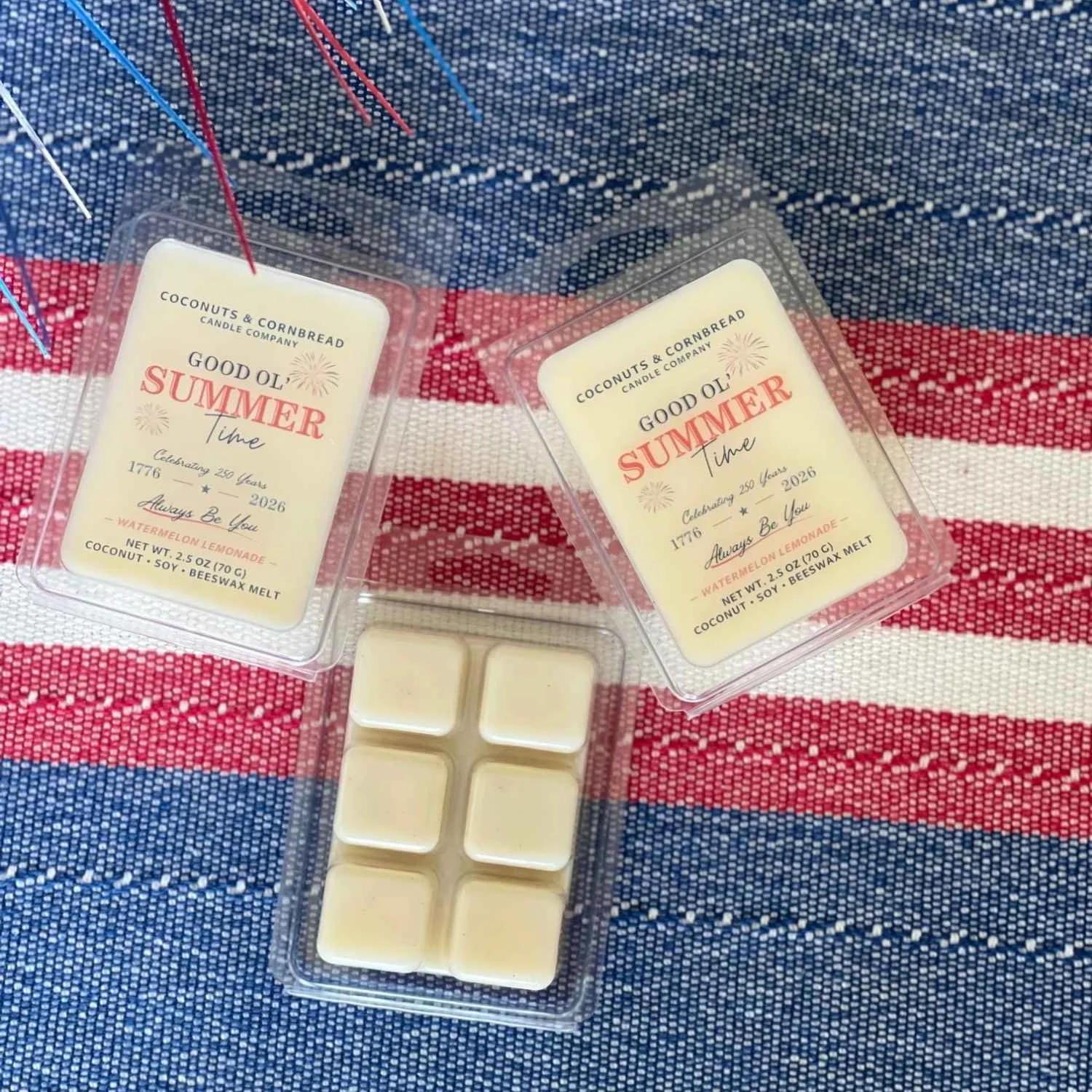 Good Ol' Summertime Wax Melts - Watermelon Lemonade