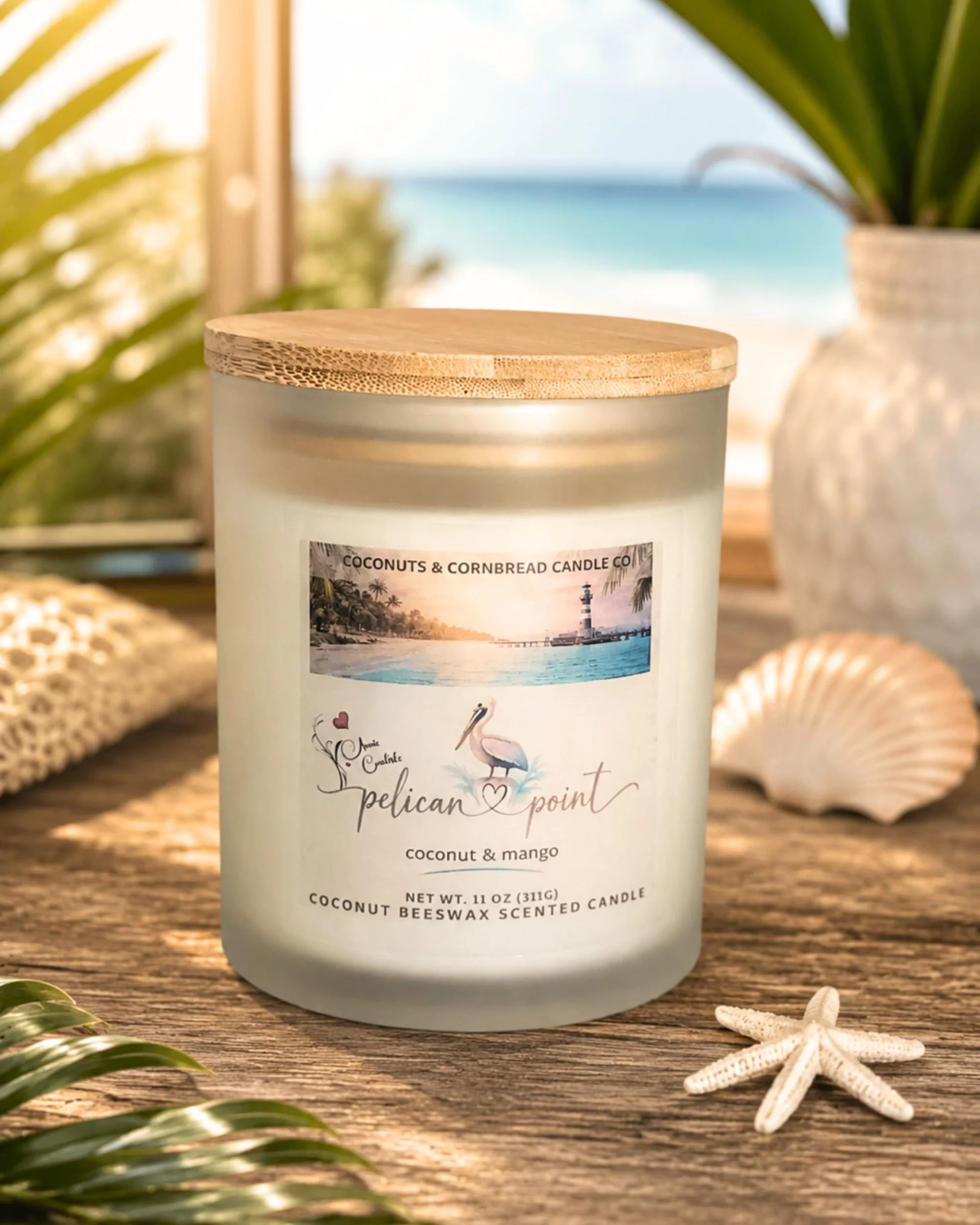 Pelican Point- Mango & Coconut Candle