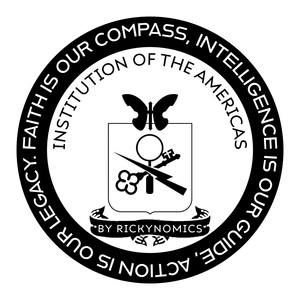 Institution of the Americas by Rickynomics official seal
