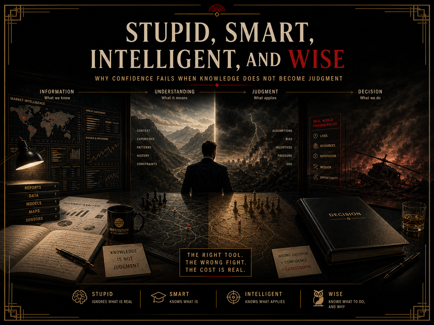 Stupid, Smart, Intelligent, and Wise: The Cost of Knowledge That Has Never Been Tested