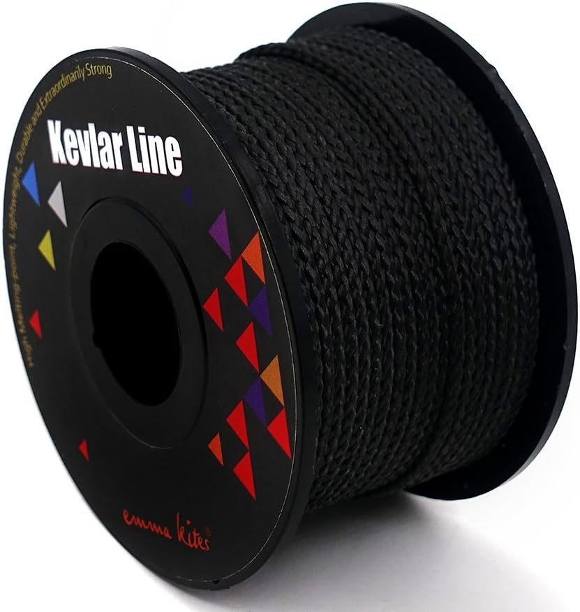 Black Kevlar Braided Cord