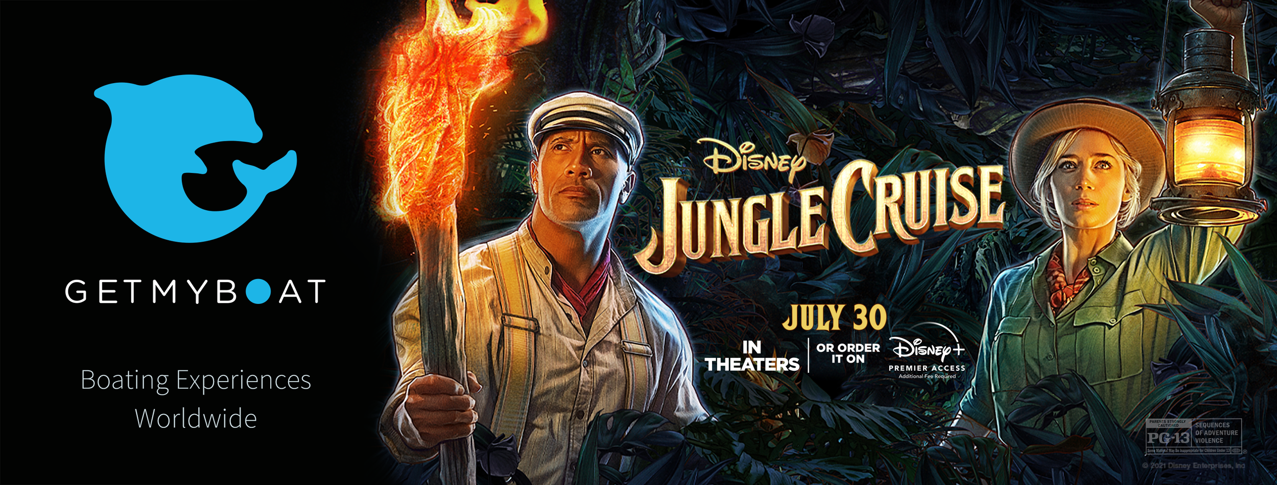 GetMyBoat + Disney's Jungle Cruise