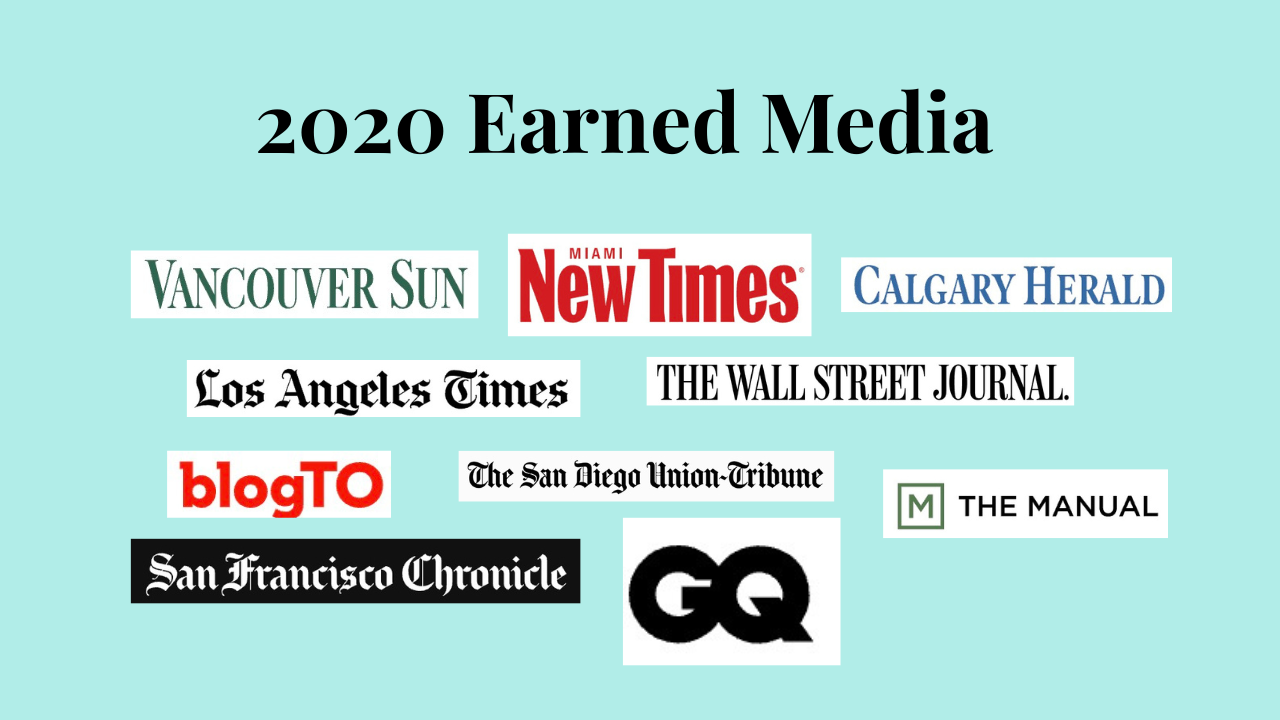 2020 Earned Media