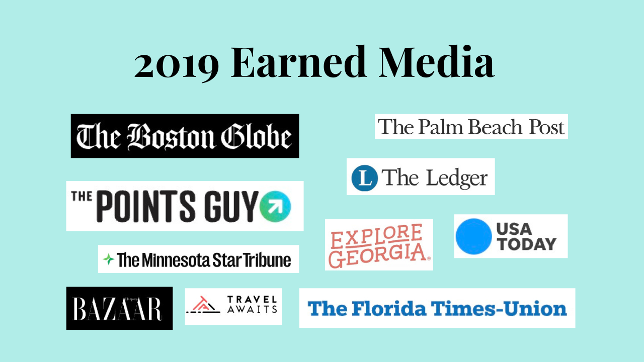 2019 Earned Media
