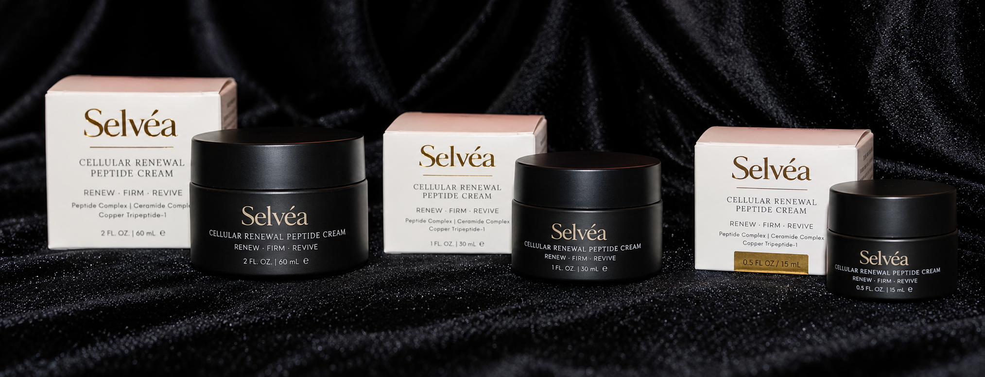 Selvéa Peptide Cream Collection on Velvet.png