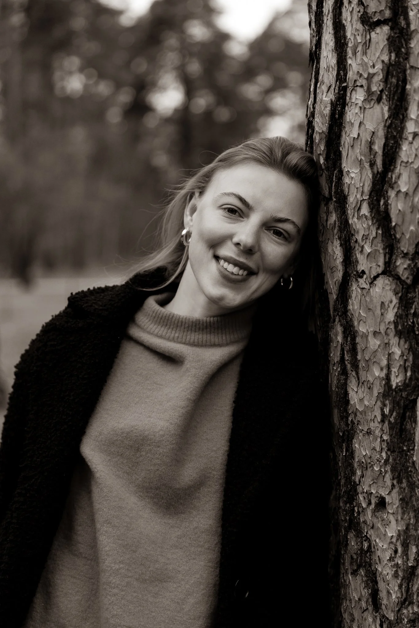 Black & White Monikos portretas