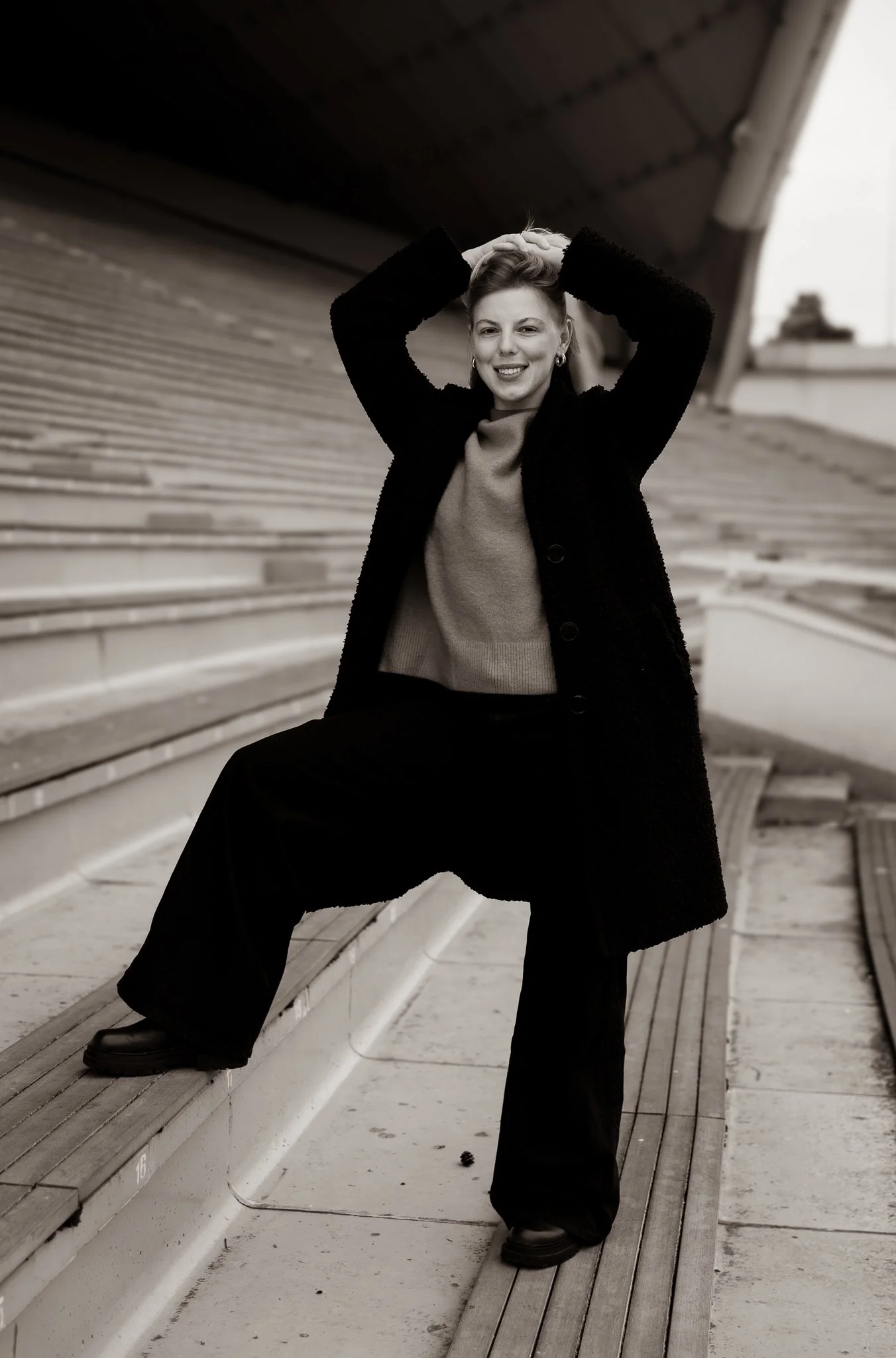 Black & White Monikos portretas