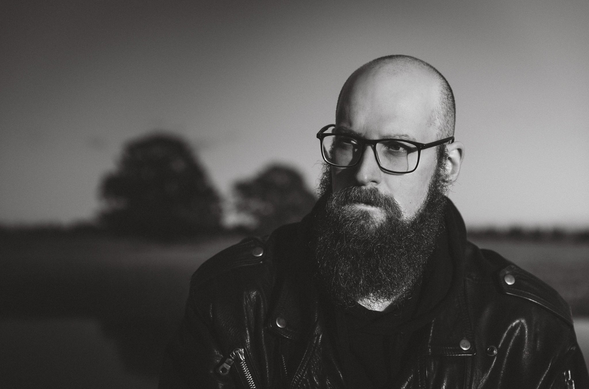 Monikos black & white portretas