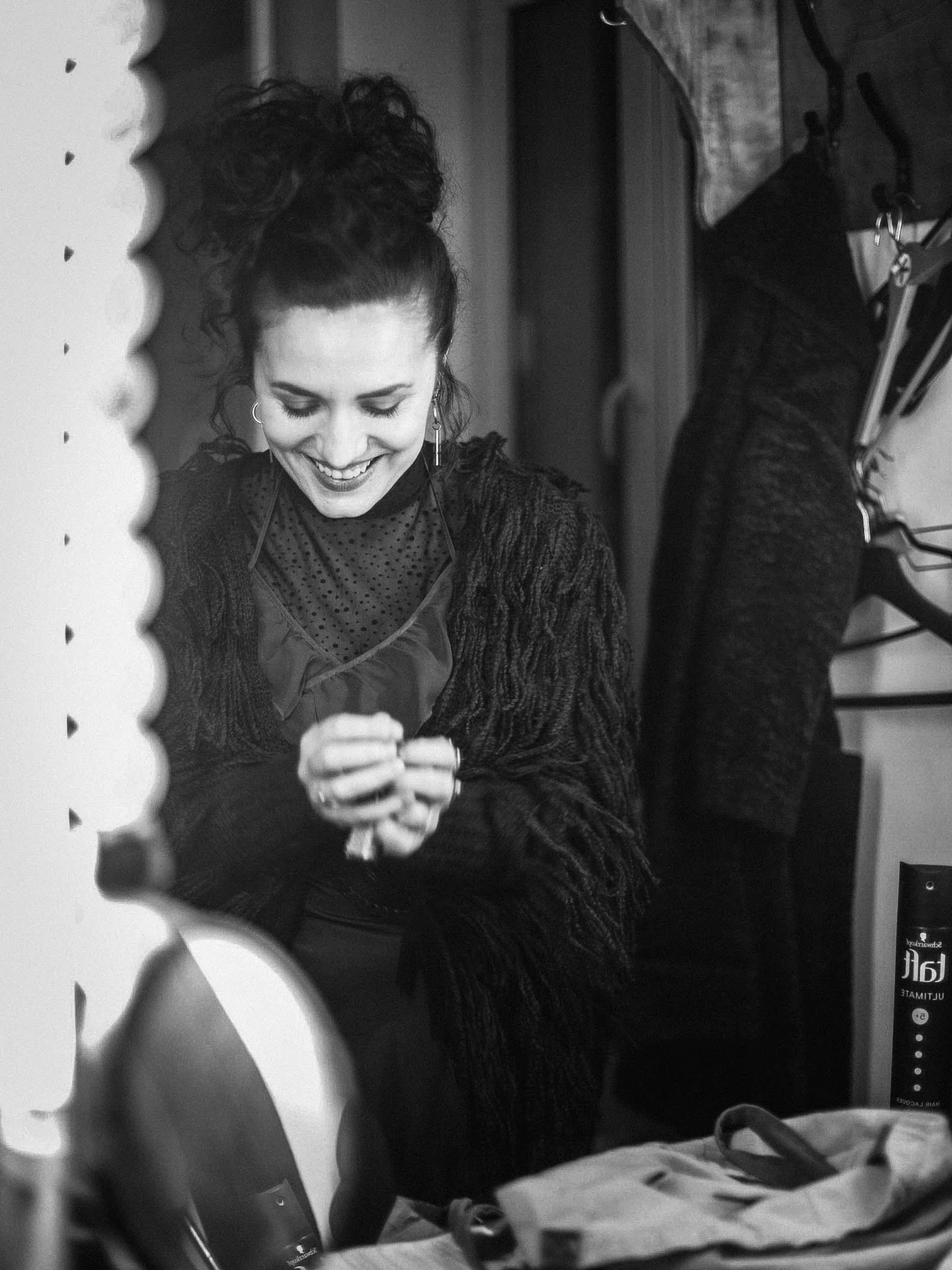 Black & White Gretos portretas