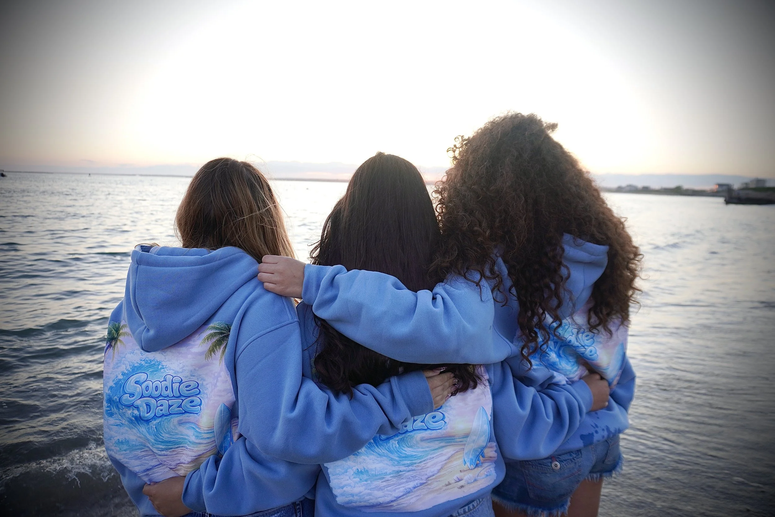 "Ocean Glow" Hoodie by Soodie Daze