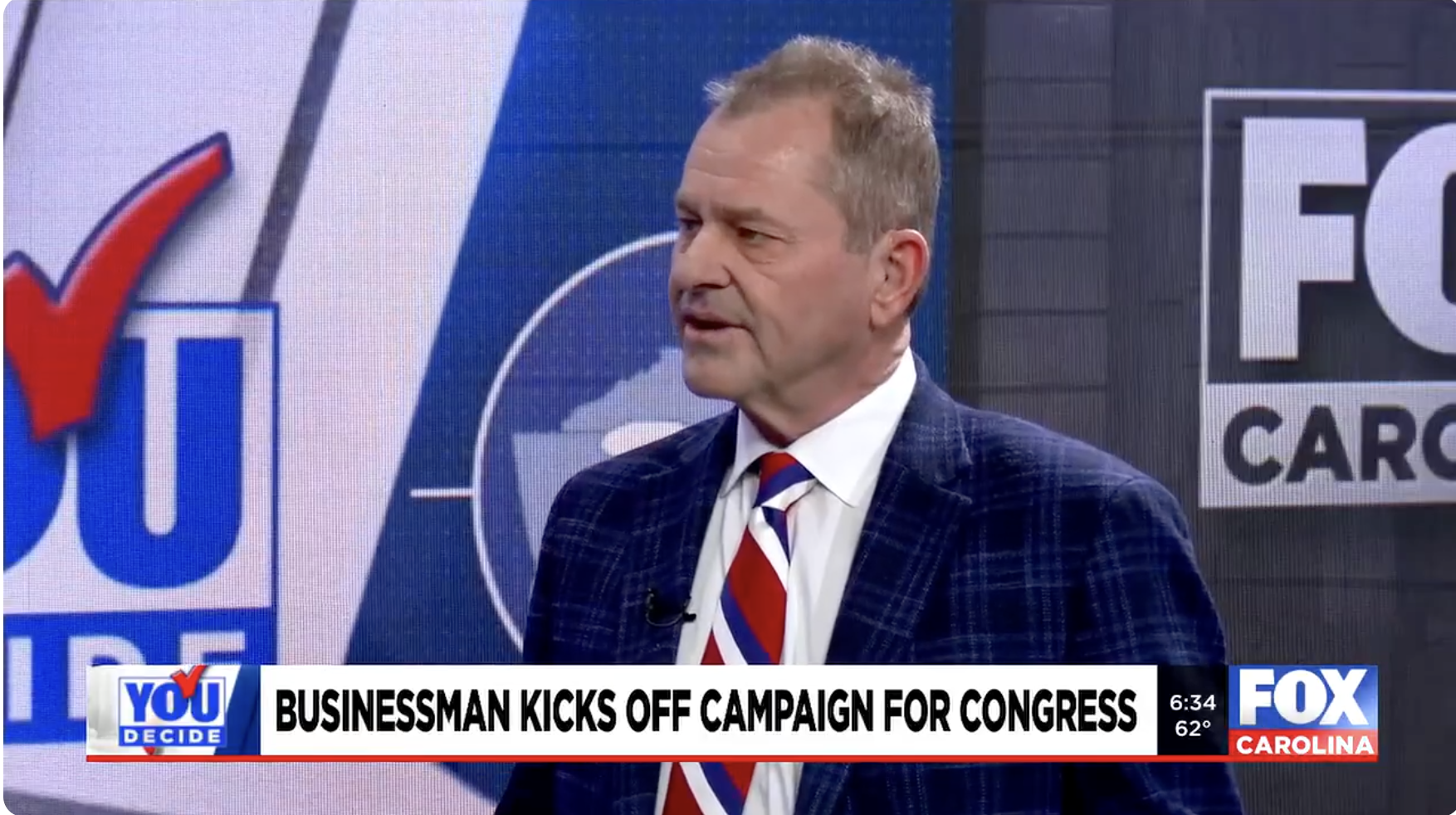 Upstate businessman kicks off campaign for congress