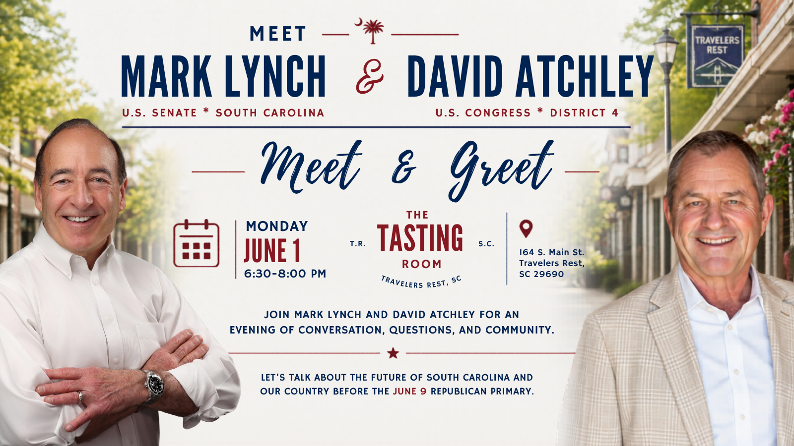 Meet & Greet | Mark Lynch & David Atchley
