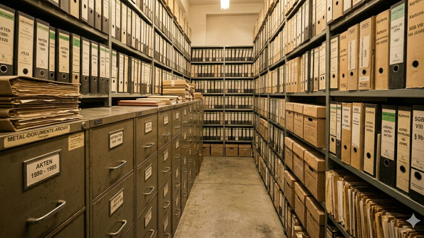 § 9b SGB VIII: Bis zu 100 Jahre Aktenaufbewahrung – und die Kostenträger schweigen noch