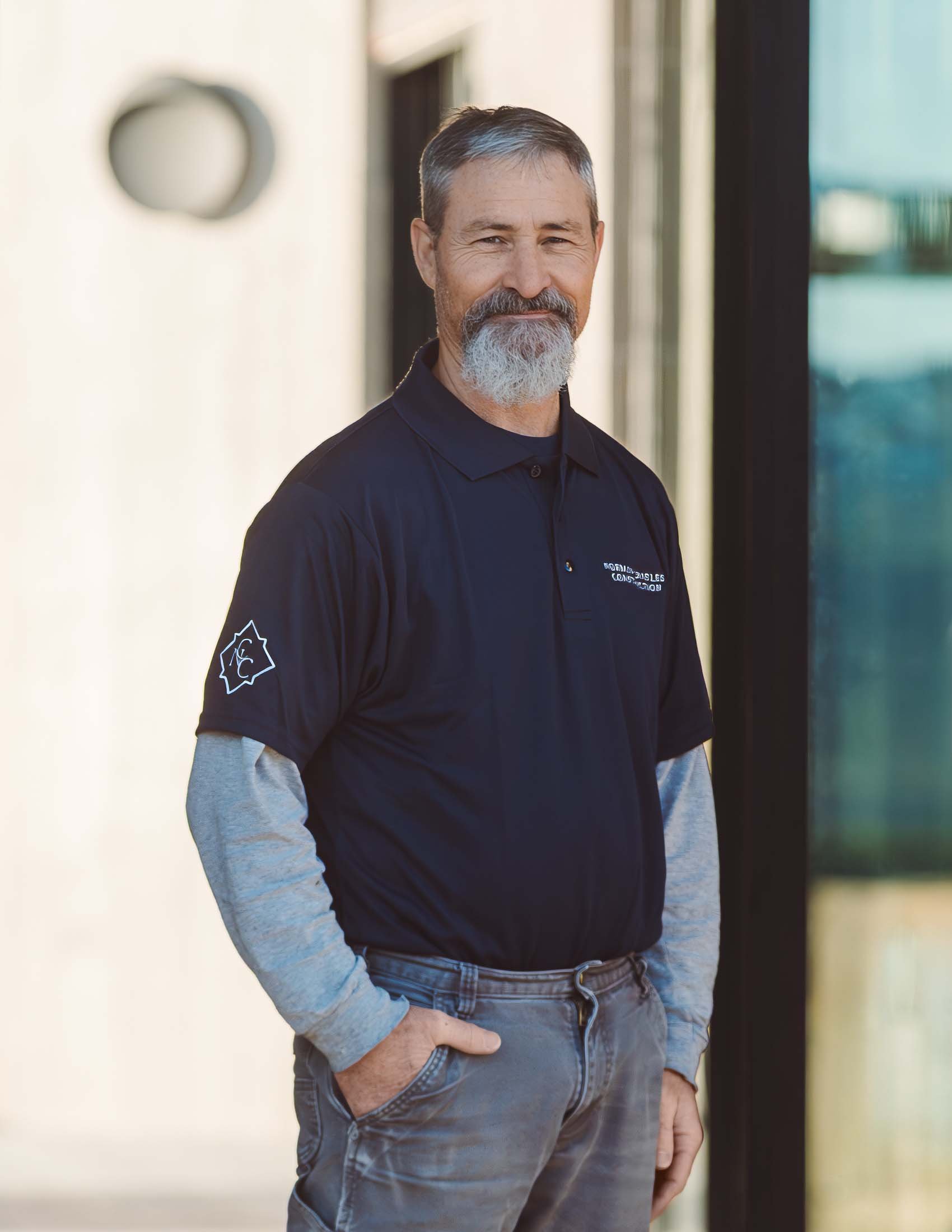 Adriano Caputo site superintendent at Norman Charles Construction