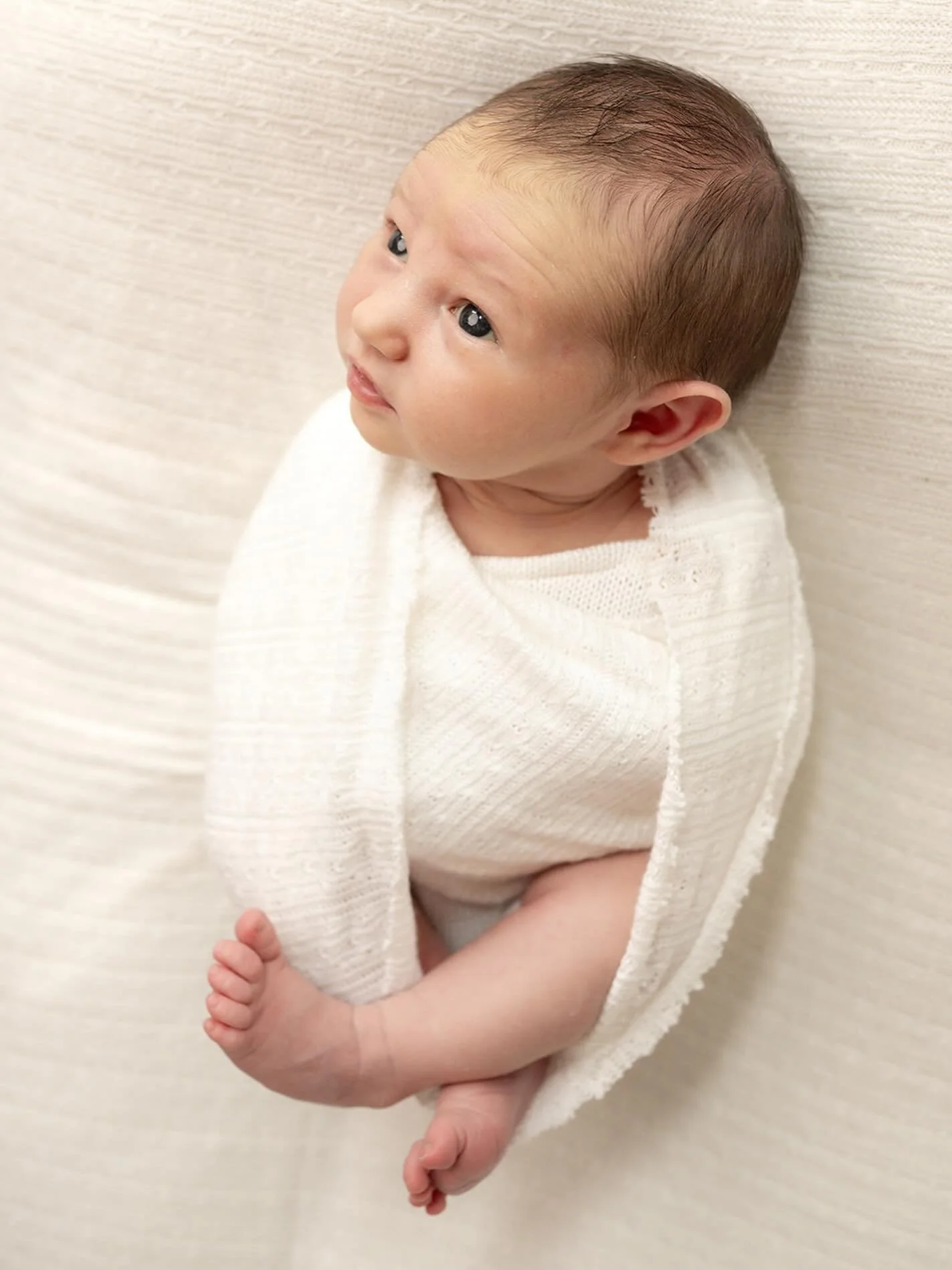 Had the loveliest time capturing this little one, two weeks old and already so alert ✨
