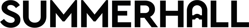 Stylised black text reading 'SUMMERHALL'.