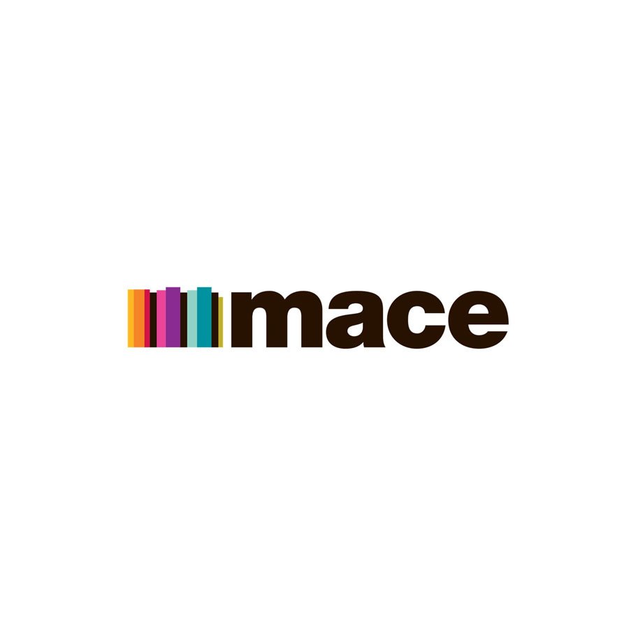 The Mace logo with colorful vertical bars followed by the word 'mace' in black text.