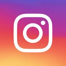 Instagram logo with a gradient background