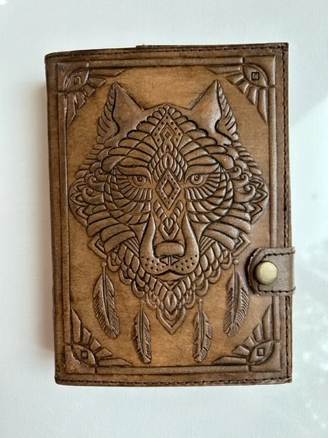 LOBO Wolf Leather Journal | 5 x 7