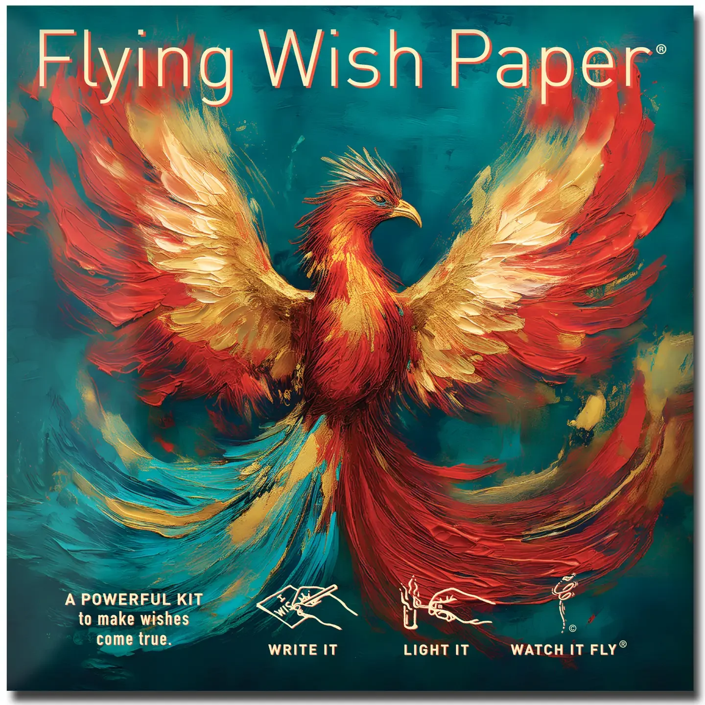 Phoenix — Wish Paper Standard Mini 15 Wishing Kit™ — Renewal Ritual