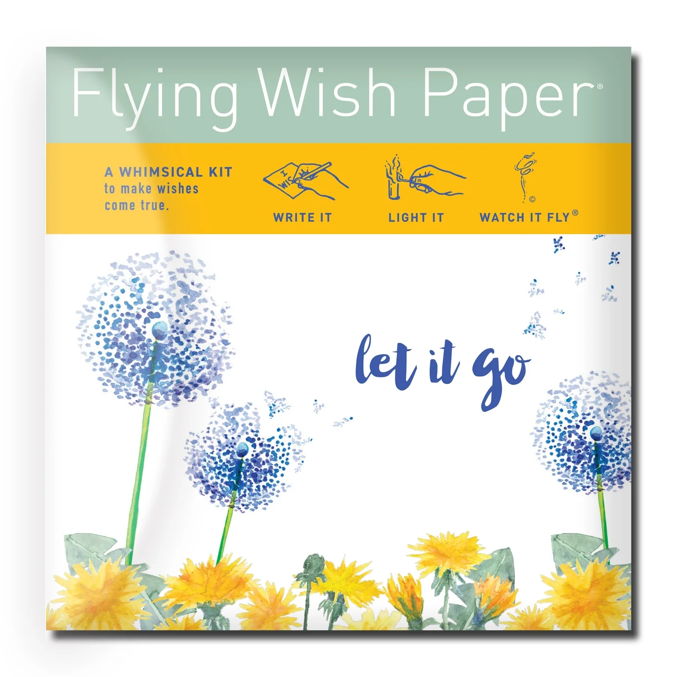 Let It Go Wish Paper Kit — Self-Care & Release Ritual — 15 Sheets