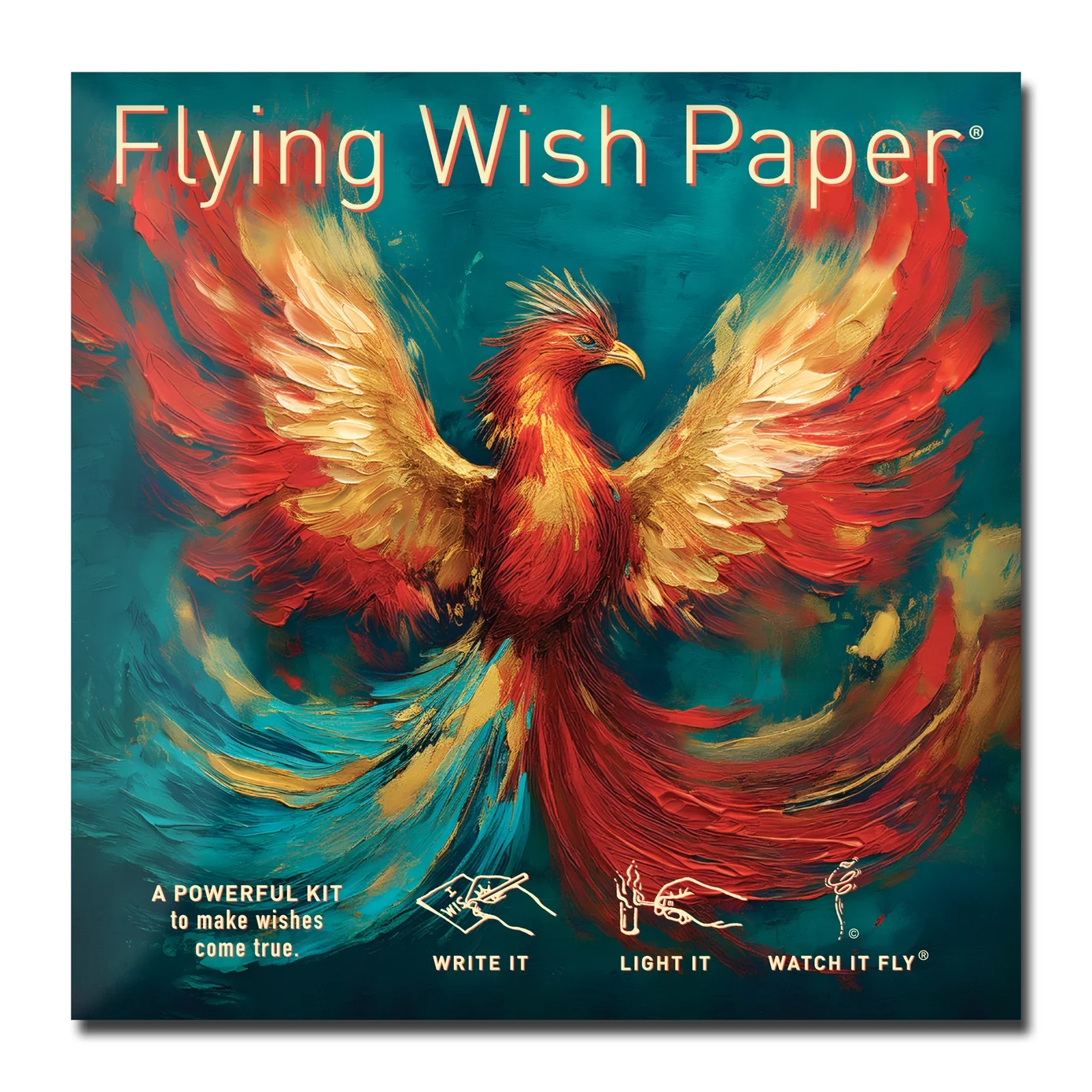 Phoenix — Wish Paper Standard Mini 15 Wishing Kit™ — Renewal Ritual