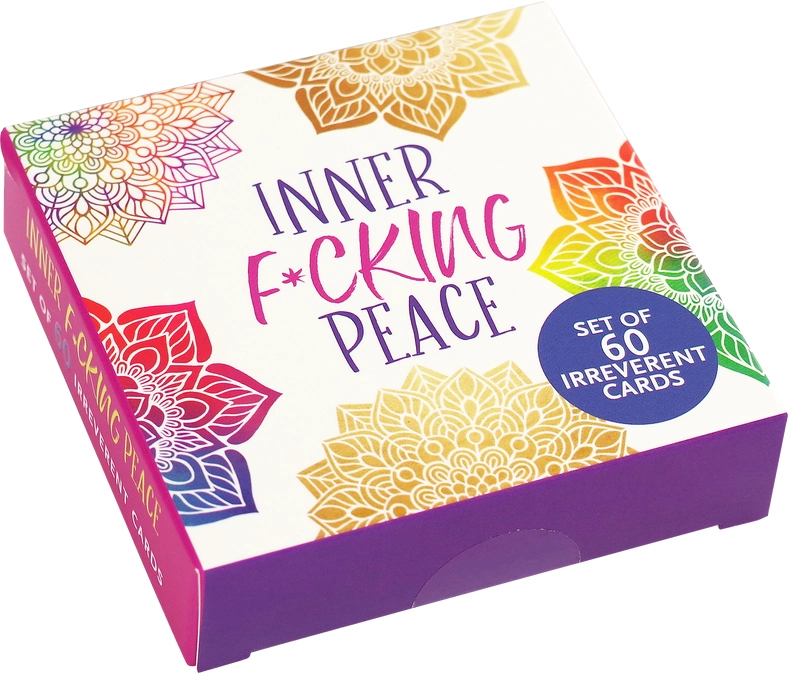 Inner F*cking Peace Card Deck | Set of 60 Cards