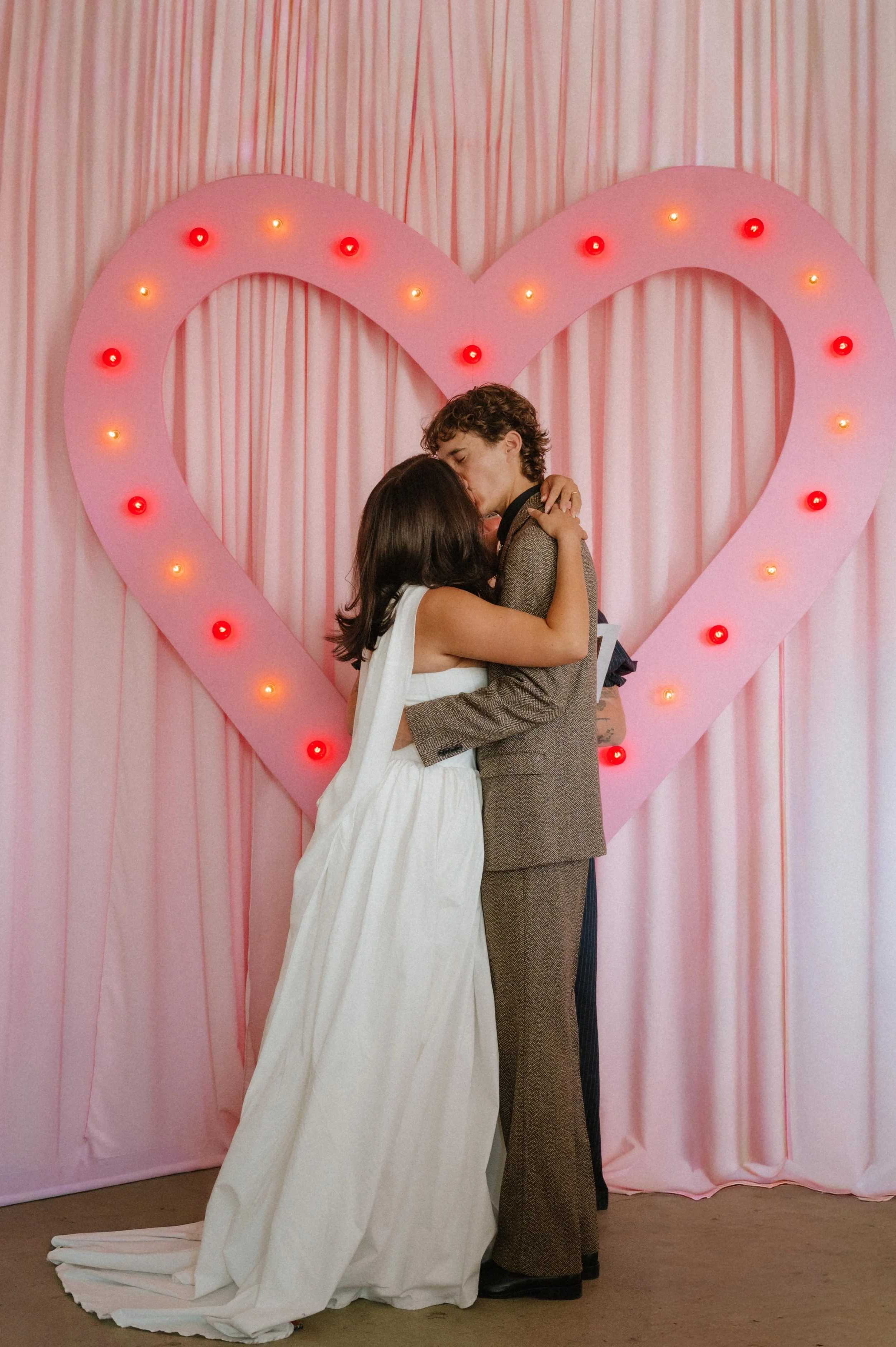 Morgan and David’s Intimate Ceremony